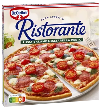 Dr. Oetker Dr. Oetker Ristorante Pizza Salame Mozzarella Pesto