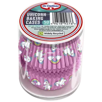 Dr. Oetker Unicorn Baking Cases