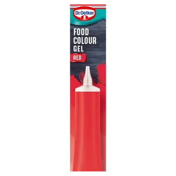 Dr. Oetker Extra Strong Red Food Colour Gel