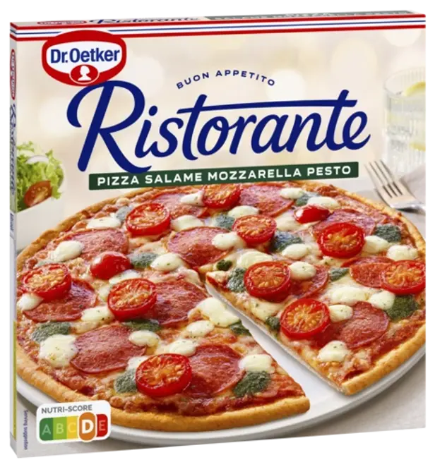Dr. Oetker Dr. Oetker Ristorante Pizza Salame Mozzarella Pesto