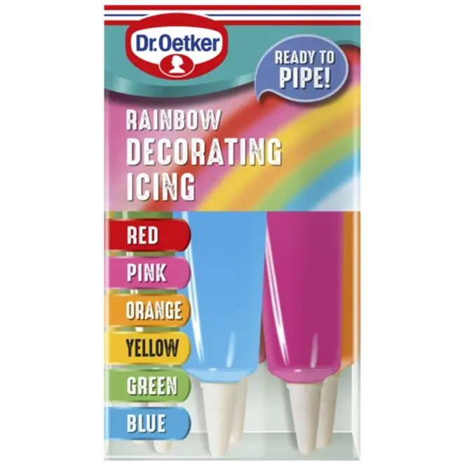 Dr. Oetker Rainbow Decorating Icing