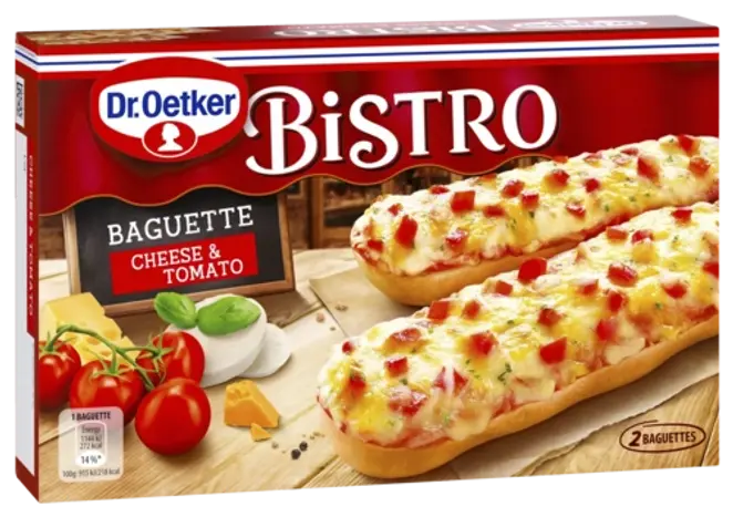 Dr. Oetker Dr. Oetker Bistro Cheese & Tomato Pizza Baguette