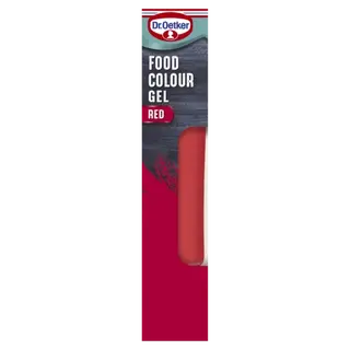 Dr. Oetker Red Extra Strong Food Colour Gel