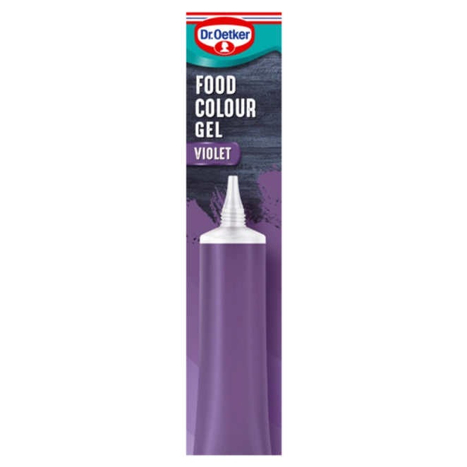 Dr. Oetker Extra Strong Violet Food Colour Gel