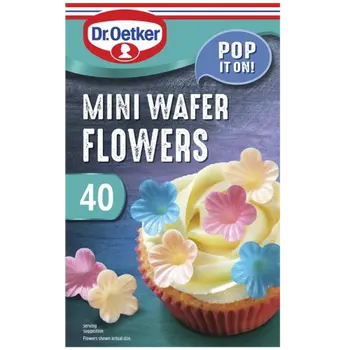 Dr. Oetker Mini Wafer Flowers