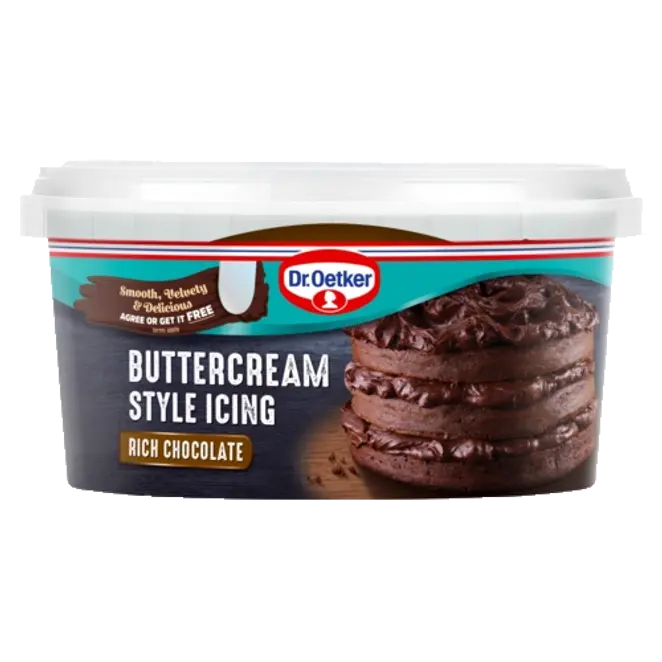 Dr. Oetker Rich Chocolate Buttercream Style Icing