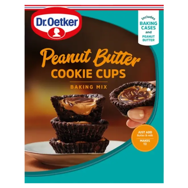 Dr. Oetker Dr. Oetker Peanut Butter Cookie Cups Baking Mix 240g