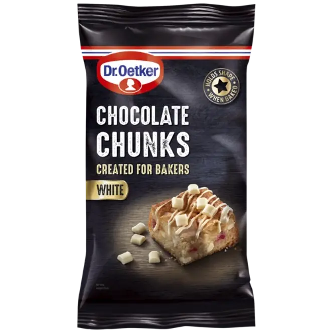 Dr. Oetker White Chocolate Chunks