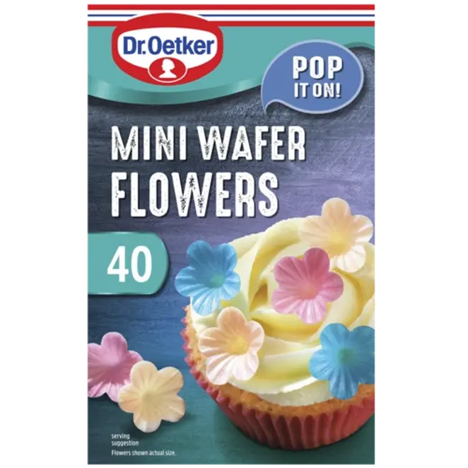 Dr. Oetker Mini Wafer Flowers