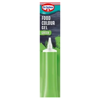 Dr. Oetker Green Extra Strong Food Colour Gel (a few drops)