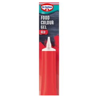 Dr. Oetker Red Extra Strong Food Colour Gel (1 tube)