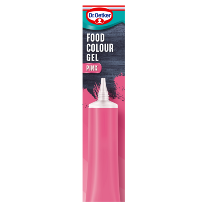 Dr. Oetker Extra Strong Pink Gel Food Colour