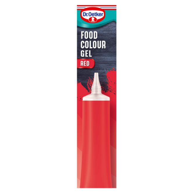 Dr. Oetker Extra Strong Red Food Colour Gel