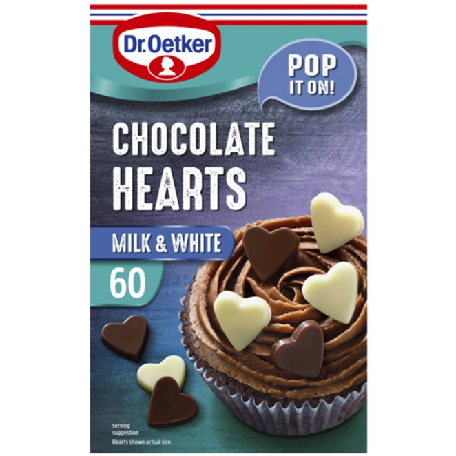 Dr. Oetker Chocolate Hearts